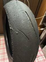 中古MCタイヤ DUNLOP SPORTMAX α-13SP 200/55ZR17 ダンロップ スポーツマックス 200 55 17 1216 M2990_画像5