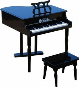  bargain sale price! toy piano bench attaching child oriented Black 30 keyboard 