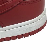 【20年製】NIKE DUNK LOW RETRO ULNV ナイキ ダンク ロー レトロ ネバダ メンズスニーカー 26㎝ グレー 赤 ローカット シューズ DD1391 002_画像9