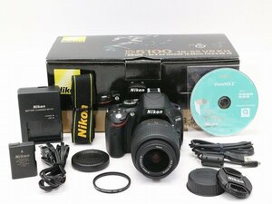 ●○【良品・総シャッター数6300回以下】Nikon D5100 18-55 VR KIT デジタル一眼レフカメラ Fマウント ニコン○●020274001m○●