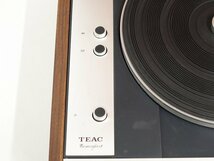 ■□TEAC TN-80C/audio-technica AT12E レコードプレーヤー VM型カートリッジ ティアック□■019532002J-2□■_画像6