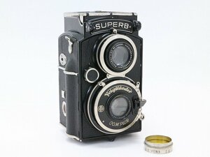 ●○Voigtlander SUPERB 二眼レフ 中判 フィルムカメラ スパーブ フォクトレンダー○●020005058J○●