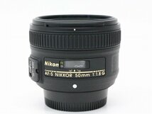 ●○【美品】Nikon AF-S NIKKOR 50mm F1.8G カメラレンズ 標準 単焦点 Fマウント ニコン○●020019002○●_画像3