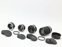 ●○Nikon/PENTAX/KOMURA レンズ3本/テレコンバーター セット ニコン ペンタックス コムラ○●020005001○●_画像1