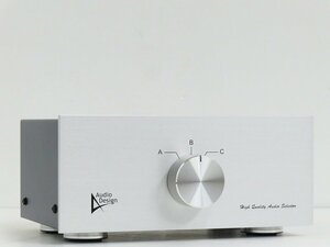 ■□AUDIO DESIGN HAS-3S スピーカーセレクター オーディオデザイン□■019080023□■