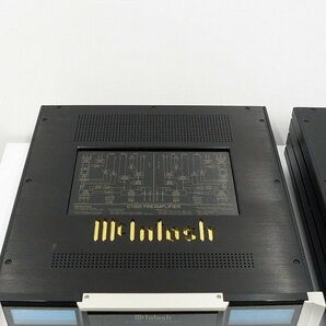 ■□McIntosh C1000C/C1000P プリアンプ マッキントッシュ 正規品□■019566001-2□■の画像2