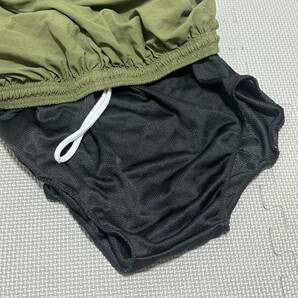 ☆レア商品☆ OKINAWA 米軍放出品 USMC MARIEN TRUNKS GENERAL PORPOSE MADE IN USA トレーニングウェア パンツOD LARGE [NO.A0043]の画像6