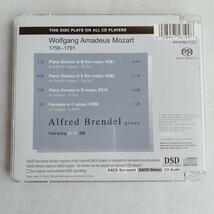 T016 ALFRED BRENDEL ALFRED BRENDEL MOZART: SONATAS K281/K282/K576 CD ケース状態A クラシック オーケストラ_画像2