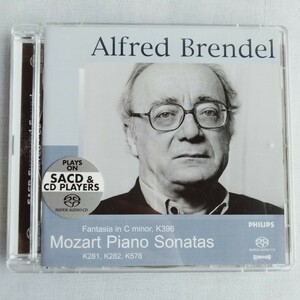 T016 ALFRED BRENDEL ALFRED BRENDEL MOZART: SONATAS K281/K282/K576 CD ケース状態A クラシック オーケストラ