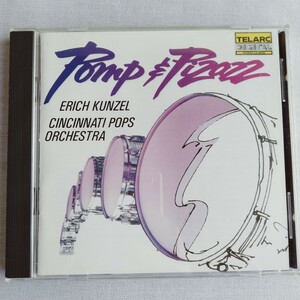 T023 POMP AND PIZZAZZ CINCINNATI POPS/KUNZEL CD ケース状態A クラシック オーケストラ