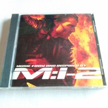 S050 Music From and Inspired by M:I‐2 ミッションインポッシブル2 サントラ CD ケース状態A _画像1