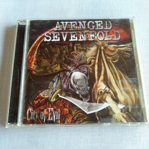 S078 アヴェンジド・セウンフォールドシティ・オブ・イーヴル AVENGED SEVENFOLD CITY OF EVIL CD ケース状態A 