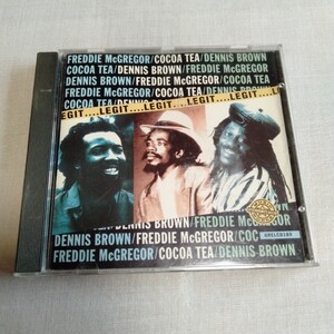 S155 FREDDIE MCGREGOR/DENNIS BROWN/COCOA TEA LEGIT... デニス・ブラウン フレディー・マクレガー CD ケース状態C 