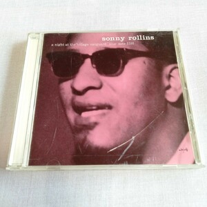 S210 SONNY ROLLINS A NIGHT AT THE VILLAGE VANGUARD ソニー・ロリンズ ブルーノート CD ケース状態B ジャズ