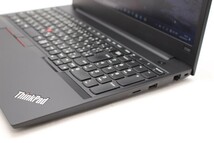 充放電回数73回 1348時間 中古良品 15.6型 Lenovo ThinkPad E590 Windows11 八世代 i5-8265U 8GB NVMe 256GB-SSD カメラ 無線 管:1639m_画像2