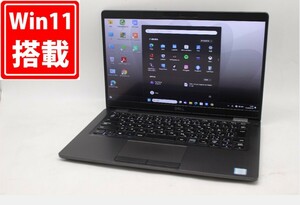 1130時間 中古良品 フルHD 13.3型 DELL Latituda 5300 Windows11 八世代 i5-8265U 8GB 256GB-SSD カメラ 無線 Office付 管:1440m