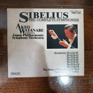 シベリウス　交響曲全集　渡邉曉雄＆日本フィル(4CD)
