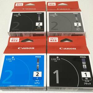 新品　未開封　Canon キャノン　純正　インクカートリッジ　インクタンク　PGI-2 PGI-1 4個セット