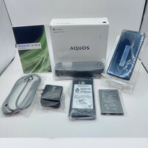 最終価格【新品未使用！判定○】SoftBank　AQUOSケータイ3 805SH　ブラック　充電器＋付属品完備　管理番号Z7183_画像1