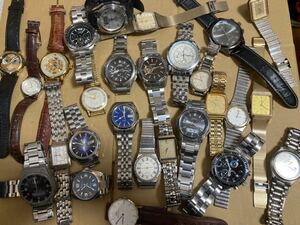 腕時計 まとめ売り　65個　ジャンク扱い　SEIKO CASIO など