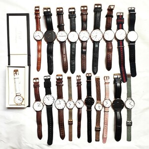 ダニエルウェリントン DanielWellington 20本 腕時計 大量まとめてセット kg個 メンズレディース混合 G14