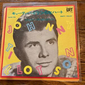 EP-N1 キューティ・パイ/うつろなハート ジョニー・ティロットソン JOHNNY TILLOTSON オールディーズ 1963年 人気盤