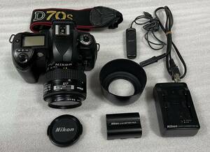 ◆◇◆ Nikon ニコン 一眼レフカメラ D70S 一式 中古美品 ◆◇◆