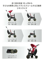 中古doonaリキトライク グレイハウンド 世界最小 折りたたみ 三輪車 10ヶ月〜3歳_画像9