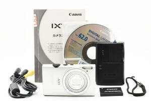 Canon PC1733 IXY 220F コンパクトデジタルカメラ Canon Zoom Lens 5x 1:2.7-5.9 4.3-21.5mm バッテリー 充電器他 [並品] #2067074A