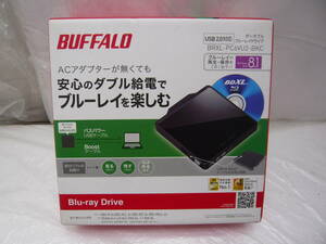 ☆ 株式会社バッファロー BUFFALO ポータブル ブルーレイ ドライブ BRXL-PC6VU2 -BKC Blu-ray Drive ☆