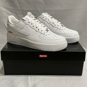 新品　26cm 新品国内正規品 Supreme Nike Air Force 1 Low White シュプリーム ナイキ エアフォース ロー ホワイト 白 US8