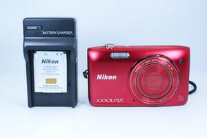 NIKON COOLPIX S3500 2000万画素オーバー/新品級#421