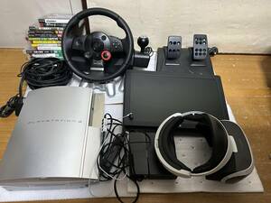 PS3レイステーション3 CECHH00/ CUH-ZVR1/ Driving Force GT /ソフト/コントローラー 元箱等付 動作品