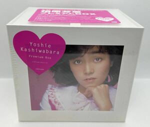 【未開封品】柏原芳恵 プレミアム CD-BOX Premium Box Yoshie Kashiwabara 限定盤 CD DVD 柏原よしえ