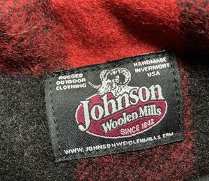  new goods America made JOHNSONWOOLENMILLS Johnson u- Len Mill z waist bag small eyes / child ~ woman oriented wool material regular price 1 ten thousand 2980 jpy 