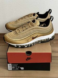 NIKE AIR MAX 97 “Metallic Gold/Golden Bullet” US10/28cm DM0028-700 エアマックス97メタリックゴールド/ゴールデンバレット