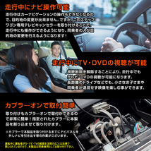 ホンダ ステップワゴン エアー/スパーダ RP6/RP7/RP8 専用 テレビキャンセラー ＋カーナビ保護フィルム 1枚 セットTVキット ナビ TV DVD_画像4