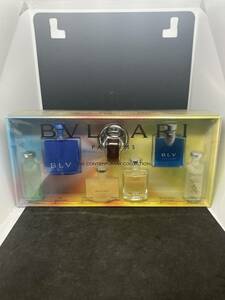 1円 希少 レア BVLGARI ブルガリ 香水 セット メンズ レディース 未使用品 THE CONTEMPORARY COLLECTION ミニチュアセット 7個 現状品