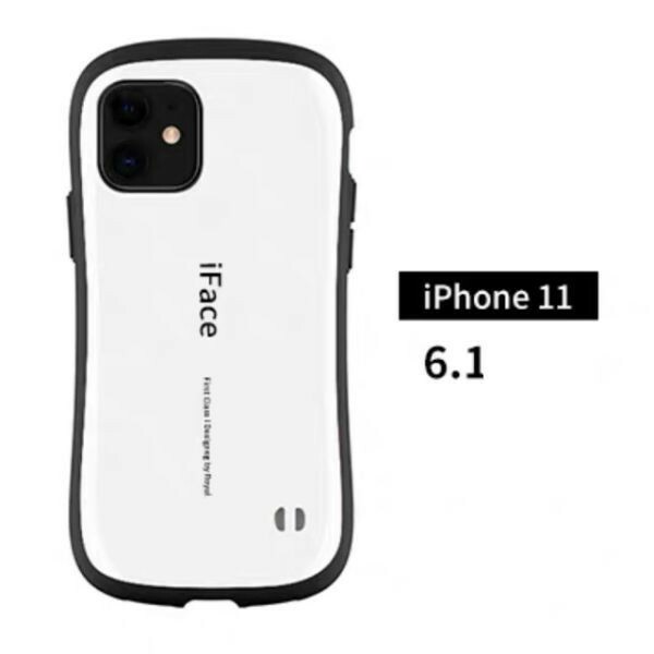 送料無料　白 iFace iPhone11用 箱あり ケース First Class ハードケース 愛用のiphoneを守る 耐衝撃