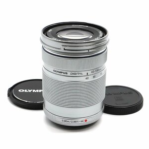 【ほぼ新品】OLYMPUS 望遠ズームレンズ M.ZUIKO DIGITAL ED 40-150mm F4.0-5.6 R シルバー