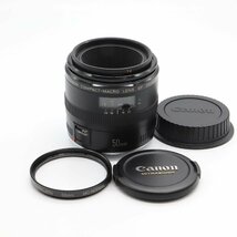 【ほぼ新品】Canon EF 50mm f/2.5 コンパクトマクロレンズ ブラック_画像1