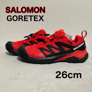 新品 SALOMON サロモン X ADVENTURE GTX GORETEX 26cm ゴアテックス トレッキングシューズ