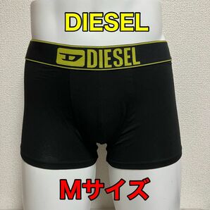 DIESEL ディーゼル ボクサーパンツ Mサイズ ブラック イエロー