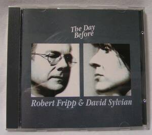 Robert Fripp & David Sylvian　The Day Before　All of Us　AS 06　(1992年6月、イタリア)　中古プレスCD