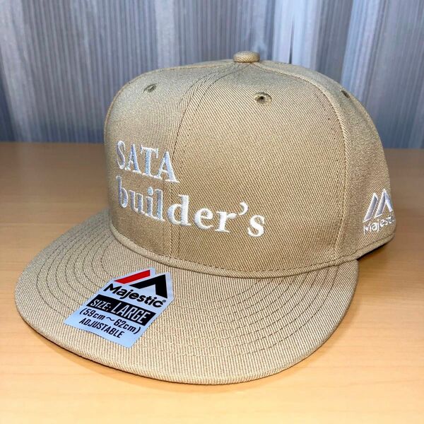 佐田ビルダーズ キャップ ベージュ CAP バッドボーイズ SATAbuilder's グッズ 帽子