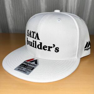 佐田ビルダーズ キャップ ホワイト 白 CAP バッドボーイズ SATAbuilder's グッズ 帽子