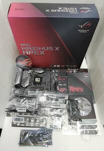 ASUS マザーボード ROG MAXIMUS X APEX Z370 LGA1151 E-ATX 【動作OK・美品】