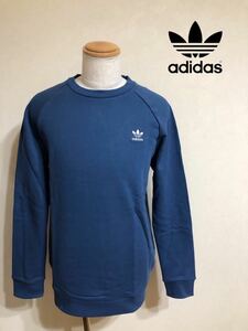 【新品】 adidas originals ESSENTIAL CREW アディダス オリジナルス スウェット トップス トレーナー サイズXO 長袖 NMARIN FM9947