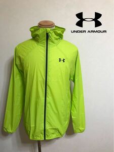 [ новый товар ]UNDER ARMOUR STORM2 VEL Under Armor storm нейлон Zip Parker жакет US размер SM длинный рукав MOD2569