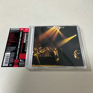 ジャパメタ 帯付 2CD LIVE-LOUD-ALIVE CD LOUDNESS HQCD